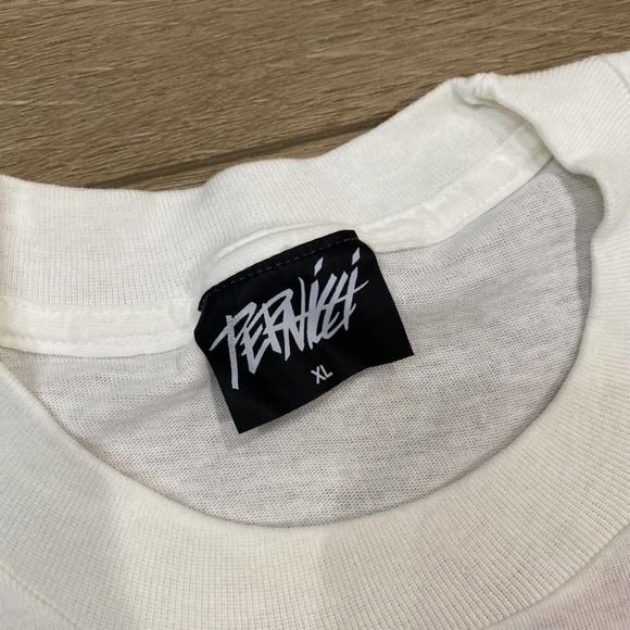 VINTAGE Pernicci SINGLE STITCH Double Sided Shirt Men’s XL Graffiti - Picture 3 of 6